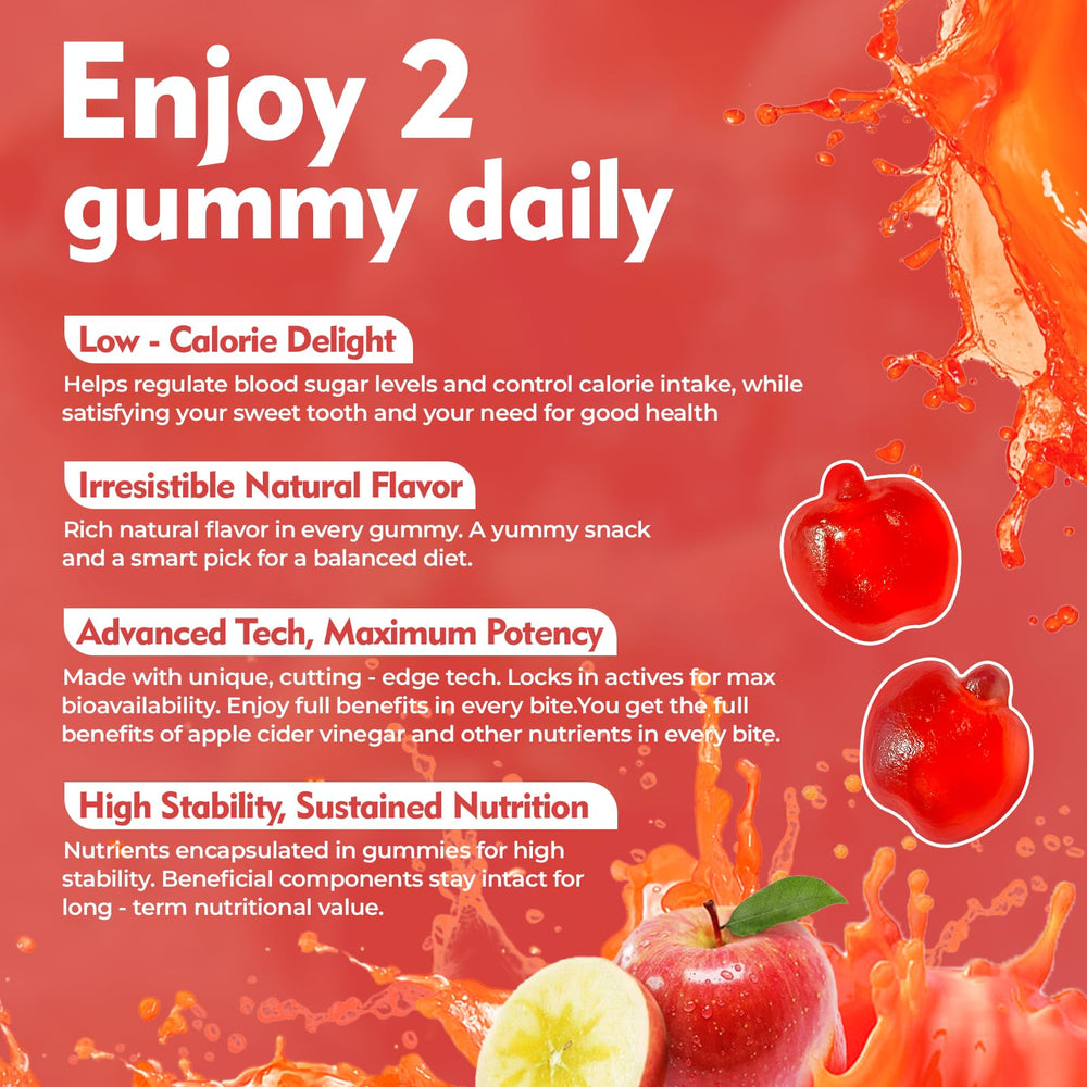 ATLEMISME Gummies texture with natural fruit juices hint at pleasant taste.