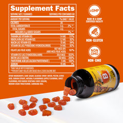 ATLEMISME gummies kids taking daily dose for energy support.