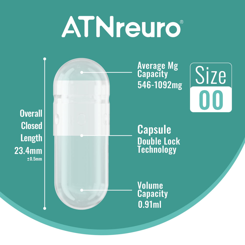 ATNreuro double-lock sealing capsules prevent leakage and preserve odor.