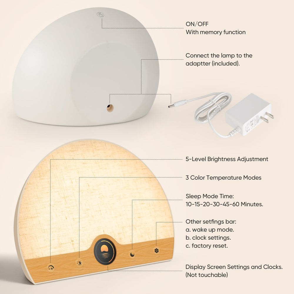 Atorobros bedside stylish design complements any room.