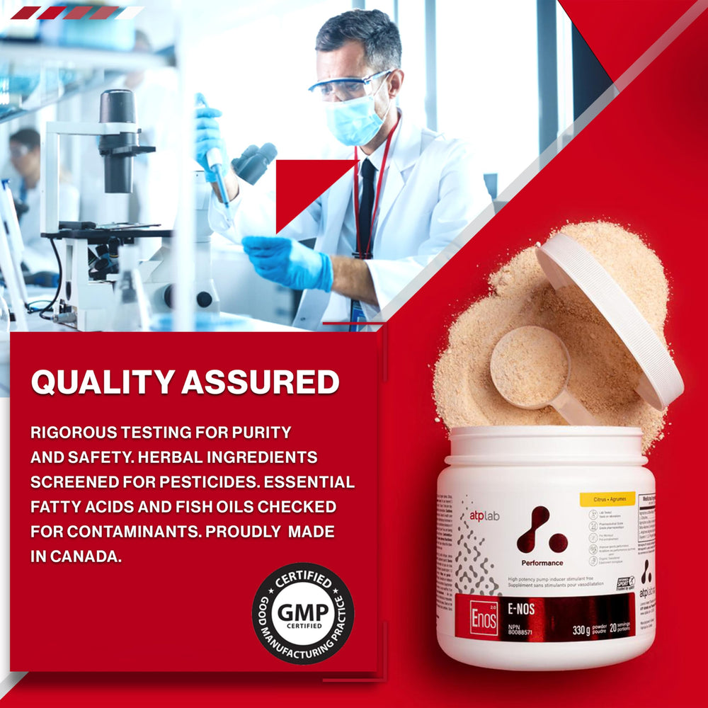 Organic sweetener icon on ATP LAB E-Nos packaging