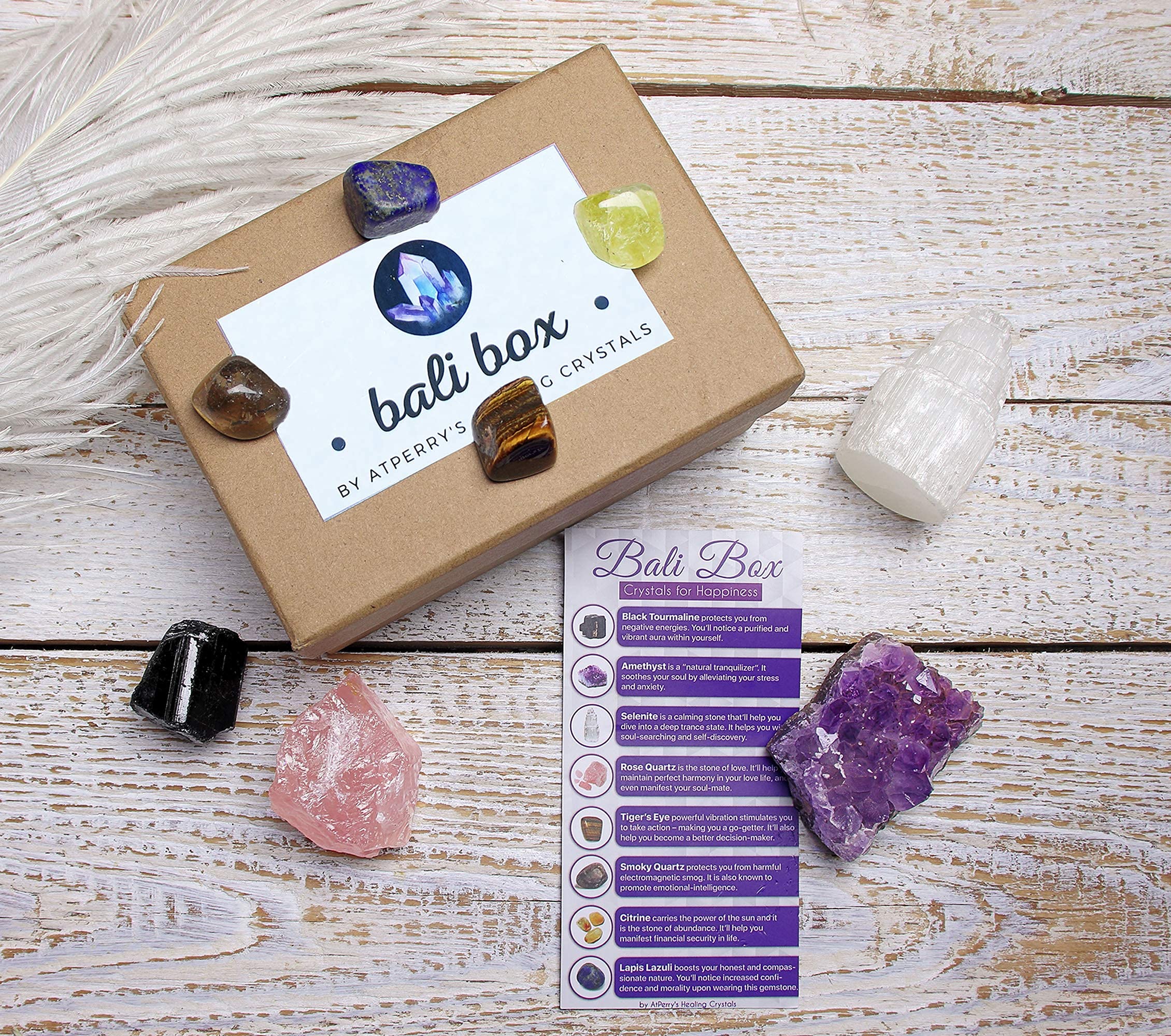 AtPerry's Bali Box Raw Rose Quartz invites nurturing, heart-centered vibes