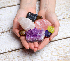 AtPerry's Bali Box Rough Black Tourmaline guards space and grounds anxious mind