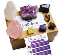 AtPerry's Bali Box Selenite Tower for cleansing energy in your space