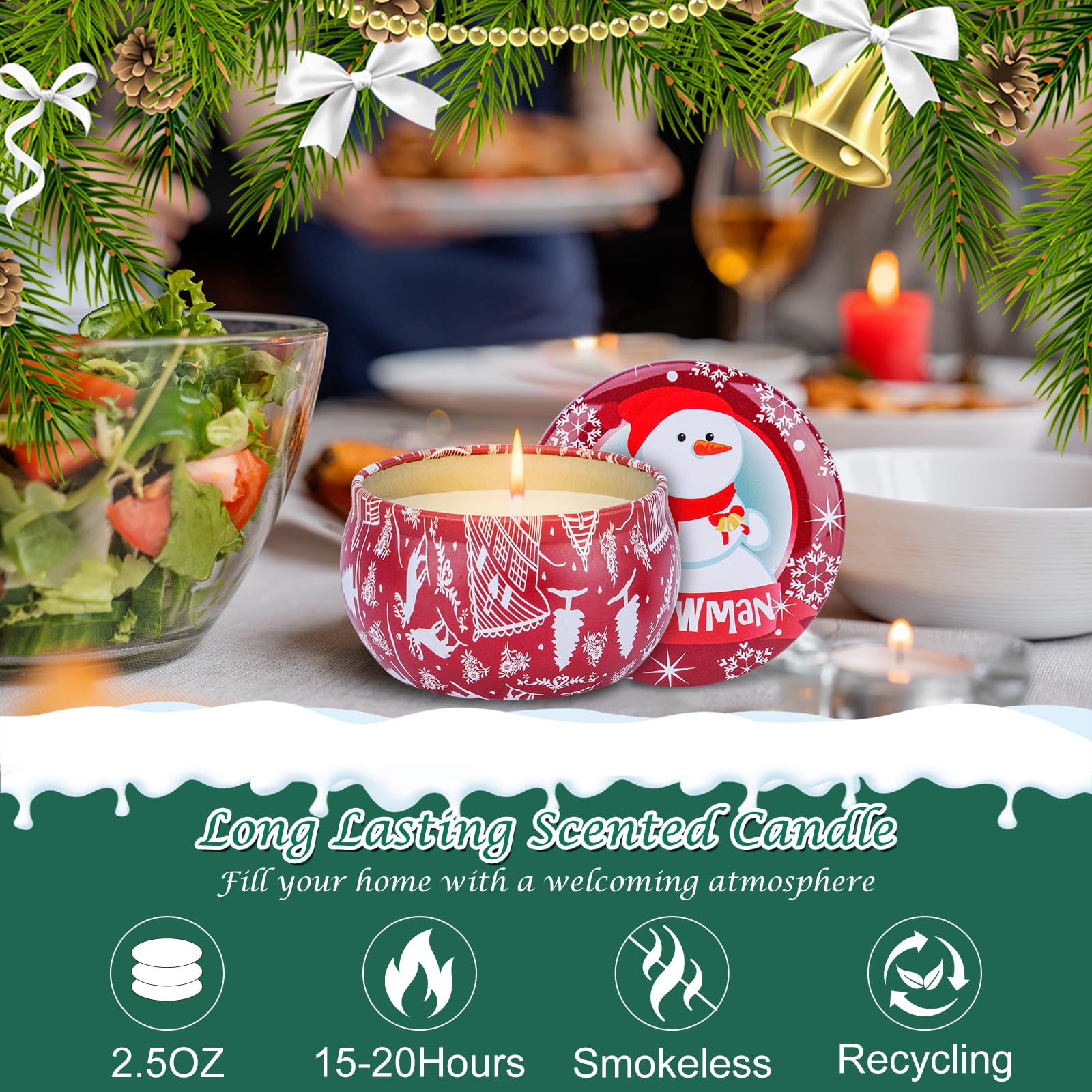 Red wine gingerbread candle aroma perfect for festive gatherings at home.