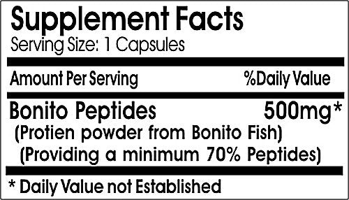 ATROFY Bonito Peptides capsules close-up, highlighting design for daily wellness.