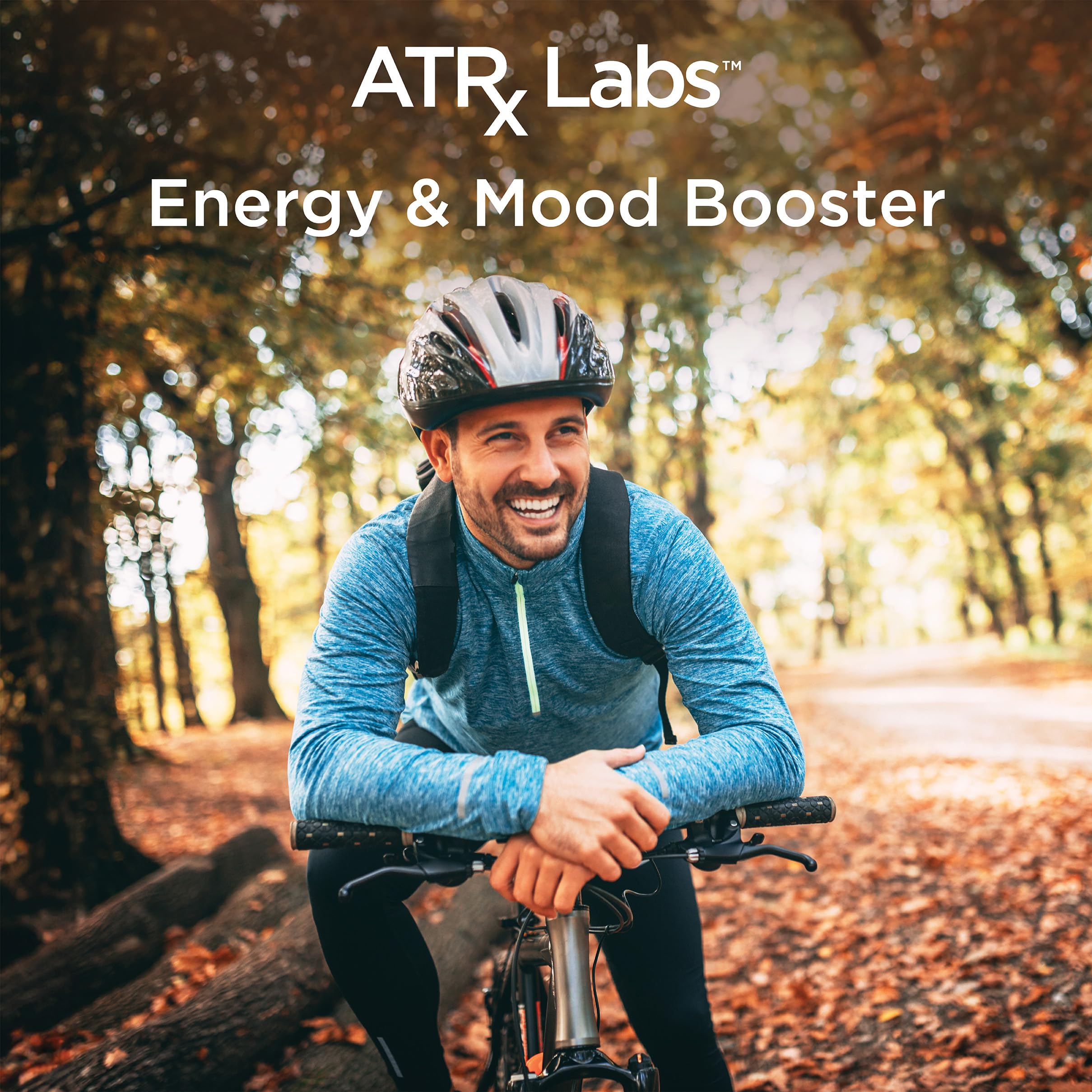 ATRx Labs daily gummy bottle and capsules imagery suggesting easy daily ritual