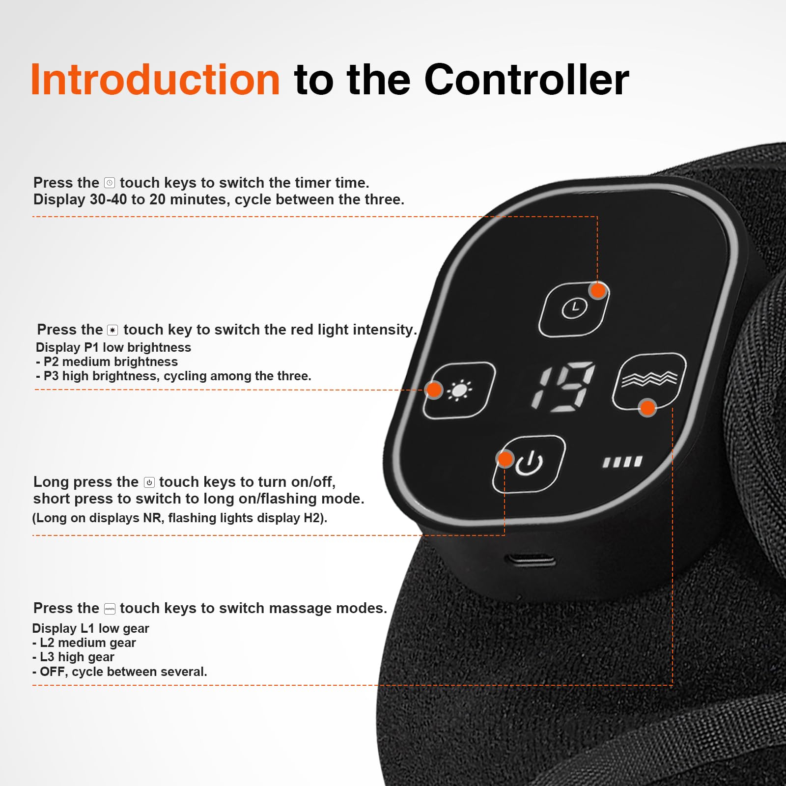 AUDODO soft strap knee brace highlighting skin-friendly materials and snug fit.