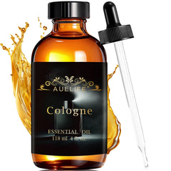 Auelife Cologne Essential Oil bottle 118ml ideal for diffusers and DIY fragrances