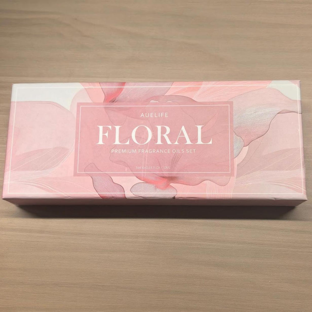 Auelife gift set packaging displayed as a ready-to-gift aroma collection.