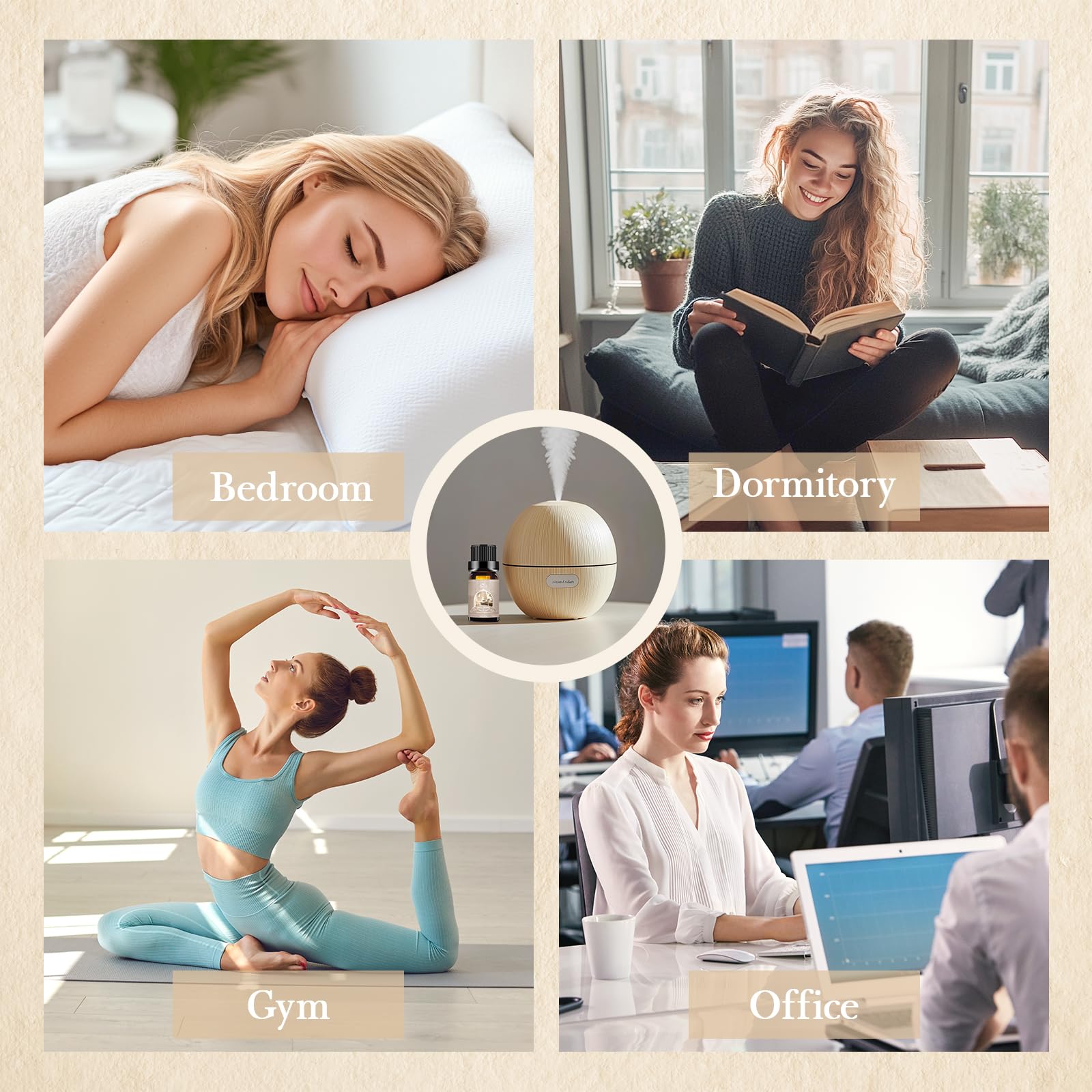Auelife Good Night bottle for peaceful wind-down and sleep-ready atmosphere.