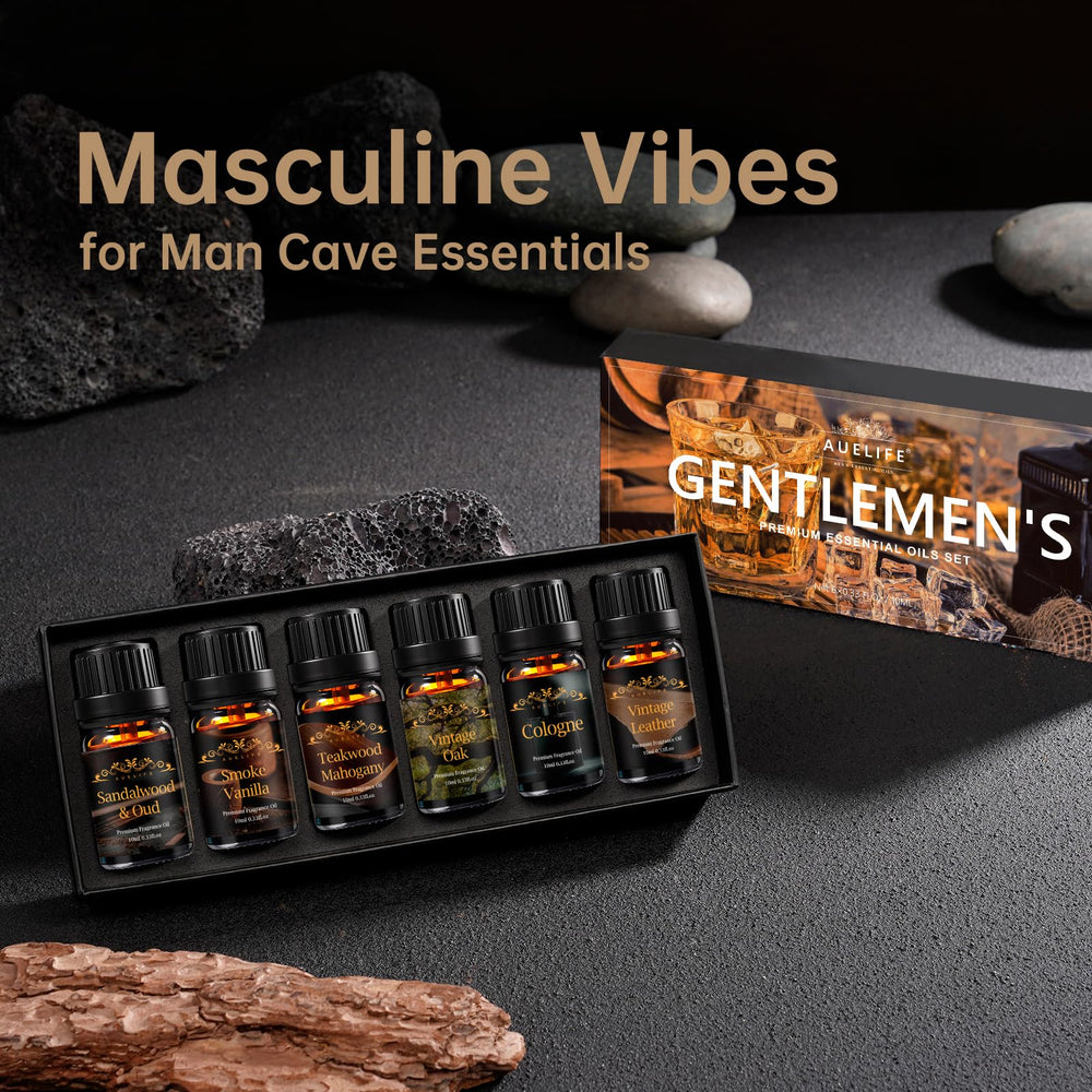 Auelife Mahogany diffuser oil adds deep, sophisticated warmth to living areas.