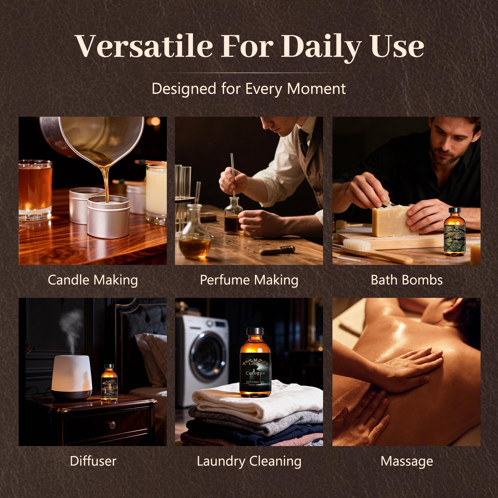 Auelife room spray fragrance bottle for quick room refresh