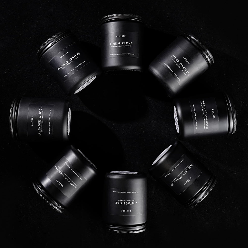Auelife scent-driven candles create inviting spaces after work.