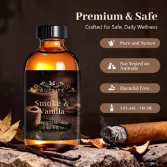 Auelife Smoke and Vanilla diffuser in action delivering a balanced aroma