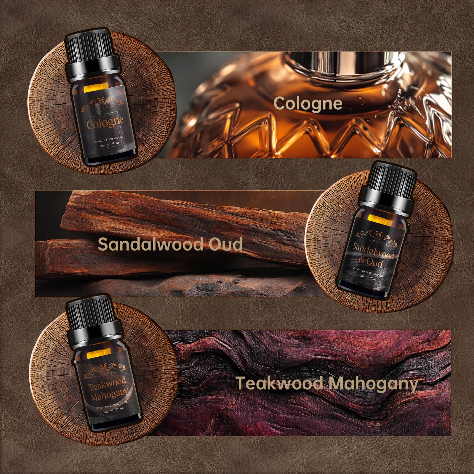 Auelife Smoke Vanilla diffuser oil delivers a rich, comforting aroma.