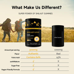 AUIXOPI Shilajit Gummies texture closeup reveals chewy natural gummies