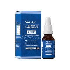 Auivty bottle hero showing convenient daily drops for on-the-go use.