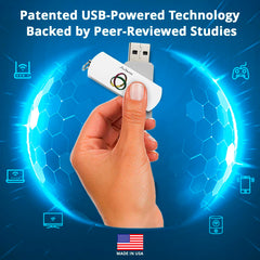 Aulterra EMF Home Neutralizer USB in packaging for easy setup.