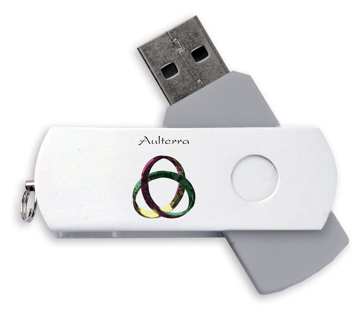 Aulterra EMF Home Neutralizer USB plugged in to support living spaces.
