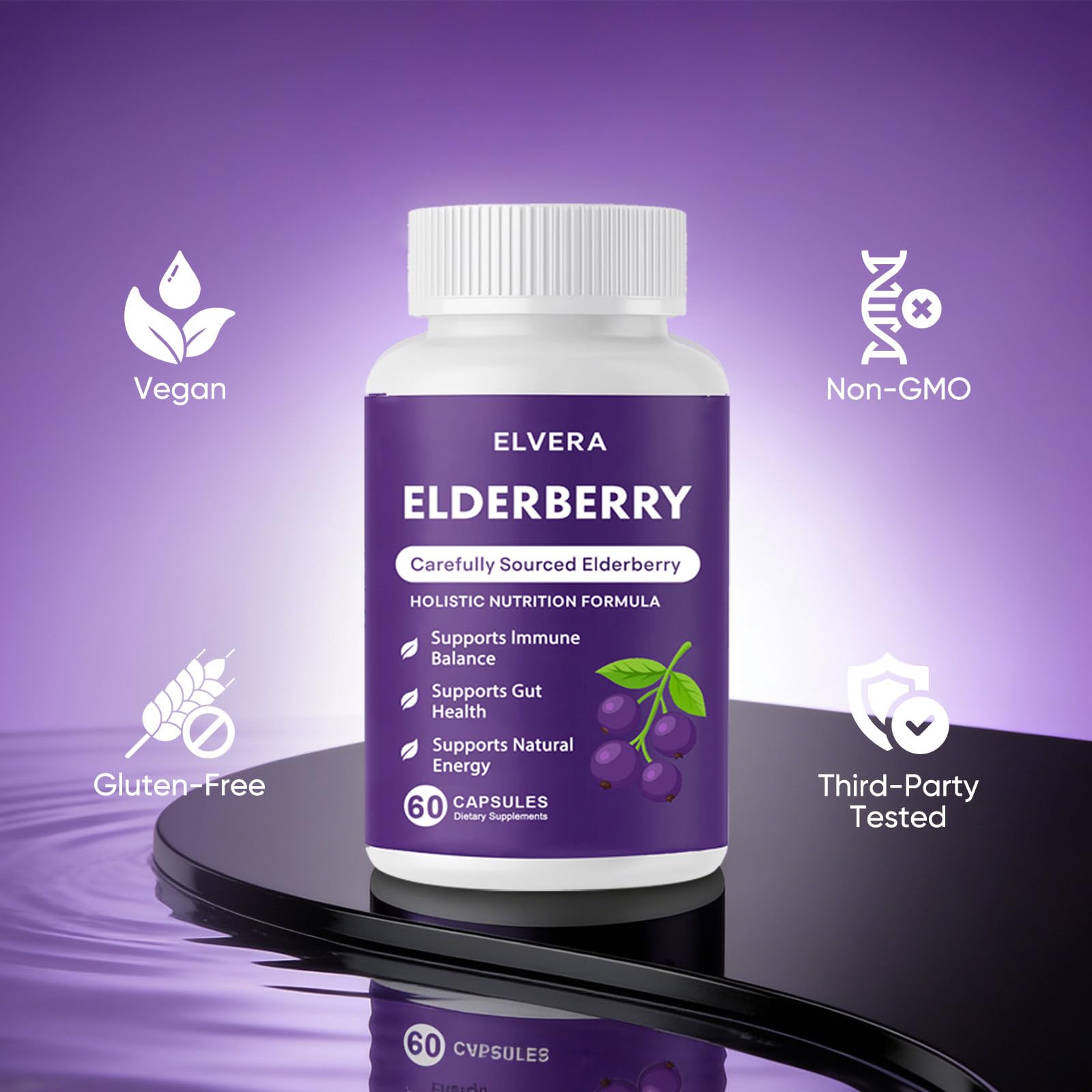 Aultink Elvera daily wellness softcaps packaging for easy self-care