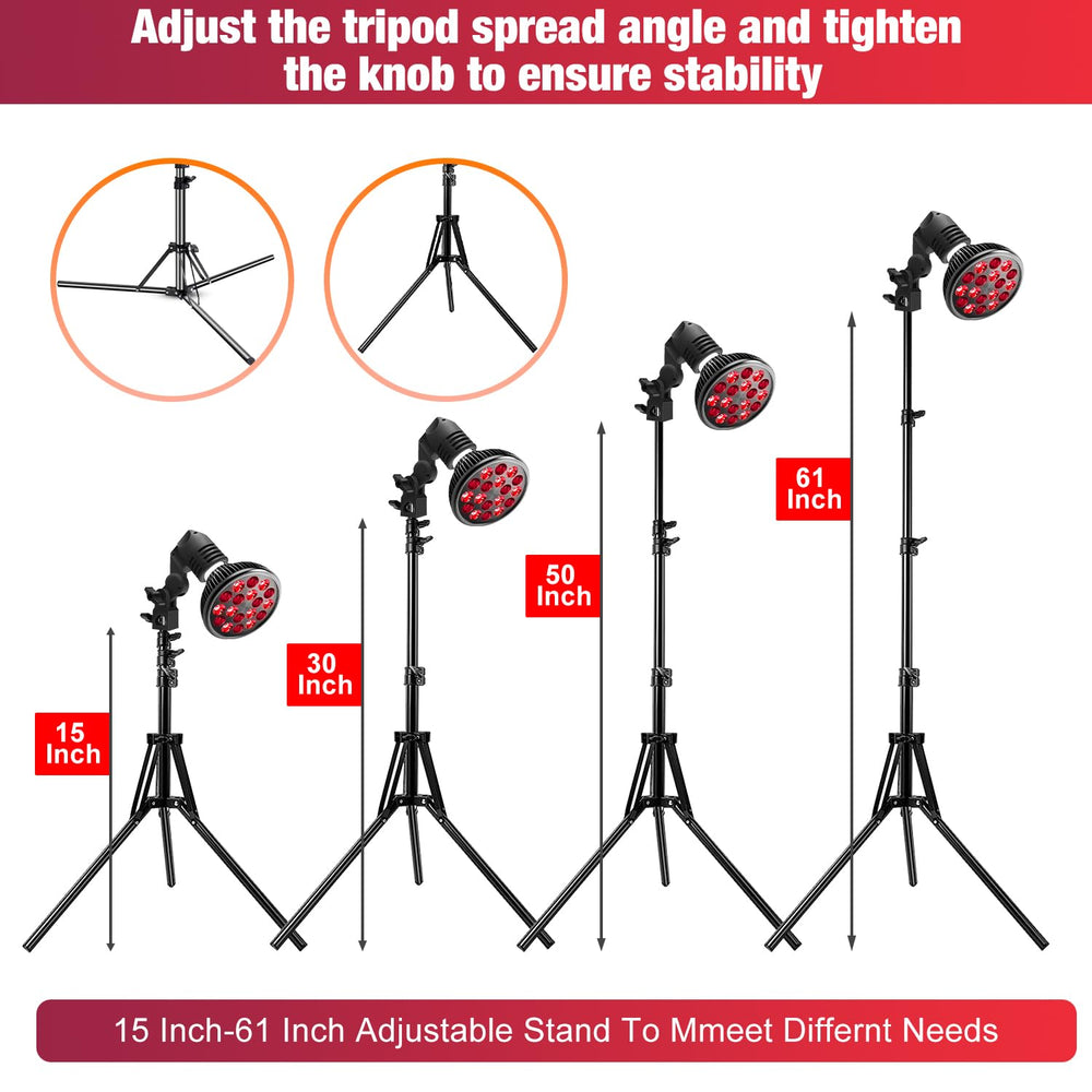Aumtrly lamp height adjusts from compact to tall for different setups.