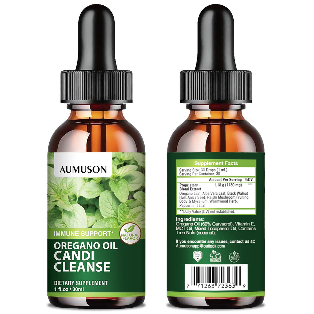 AUMUSON Candi Cleanse kit in packaging shows a user-friendly format