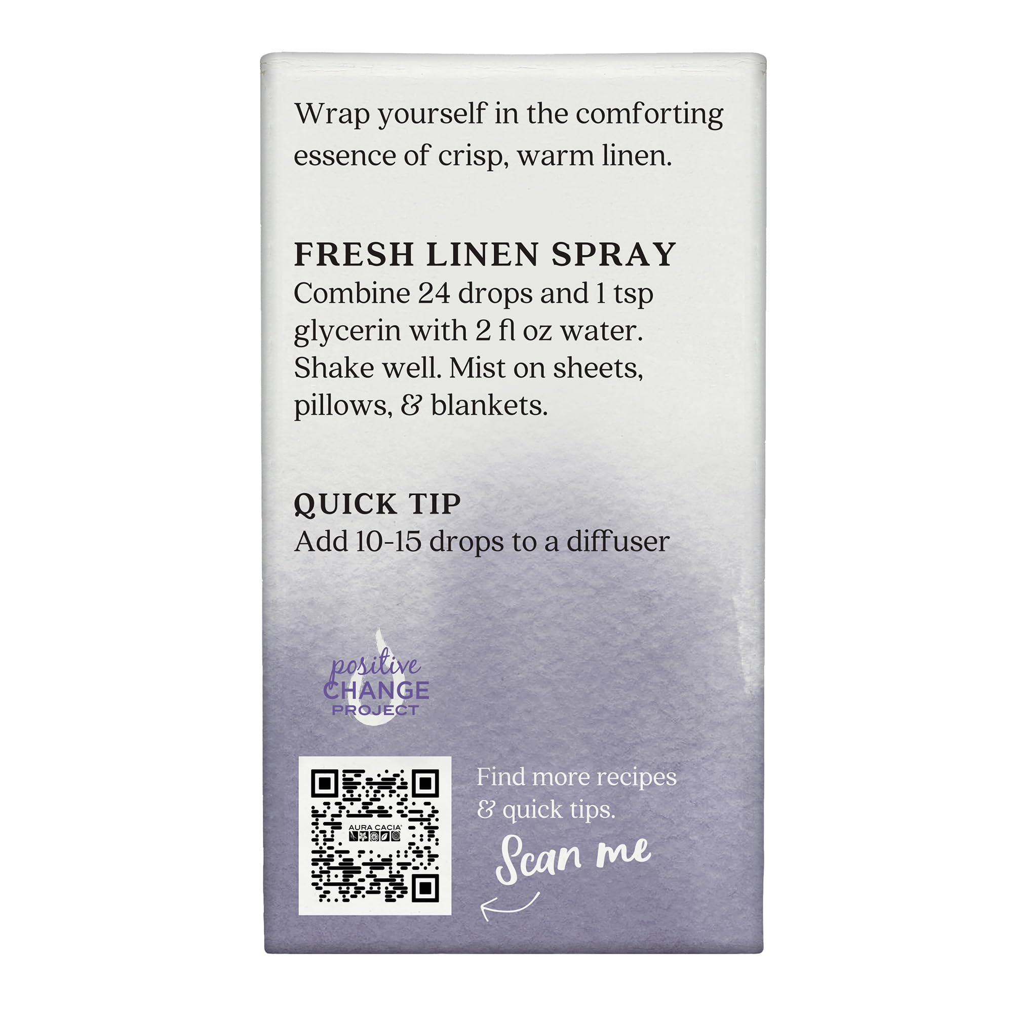 Aura Cacia brand packaging communicates decades of essential oil expertise.