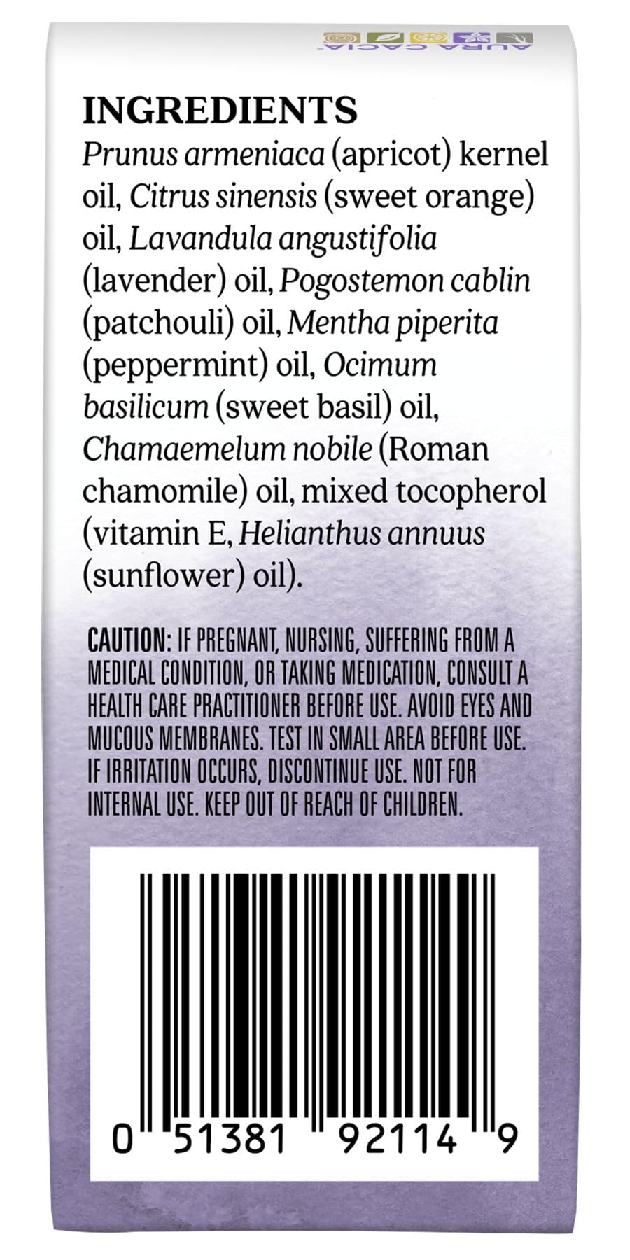 Aura Cacia Chill Pill Roll-On aplicado en el pulso para calma