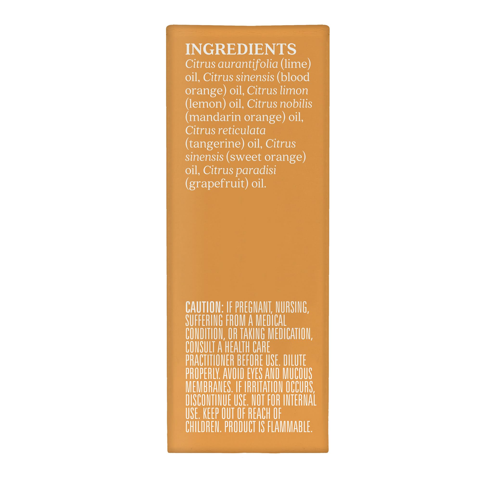 Aura Cacia Citrus Burst in diffuser setup offering a light, refreshing ambiance