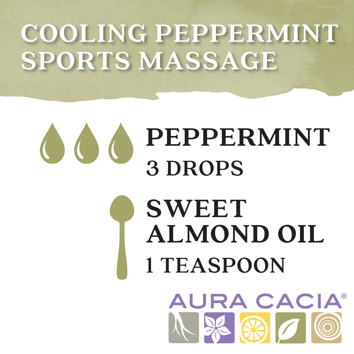 Aura Cacia tea tree bottle supports purifying blends and refreshing diffusions.