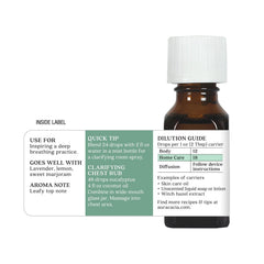 Aura Cacia Eucalyptus for body-care blends promotes invigorating self-care.
