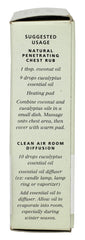 Aura Cacia Eucalyptus packaging box, 24 bottles for versatile aromatherapy.