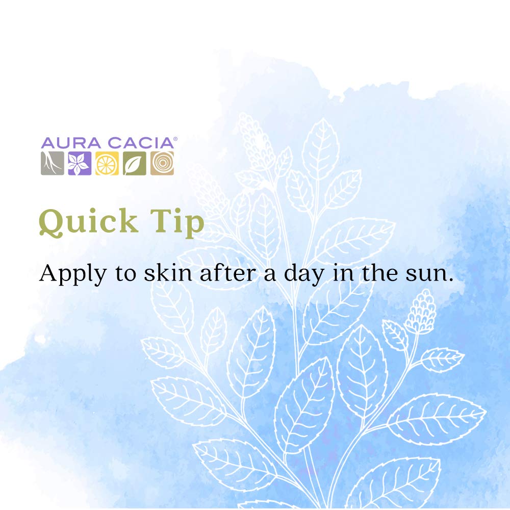 Aura Cacia GC-MS purity seal indicating tested authenticity.