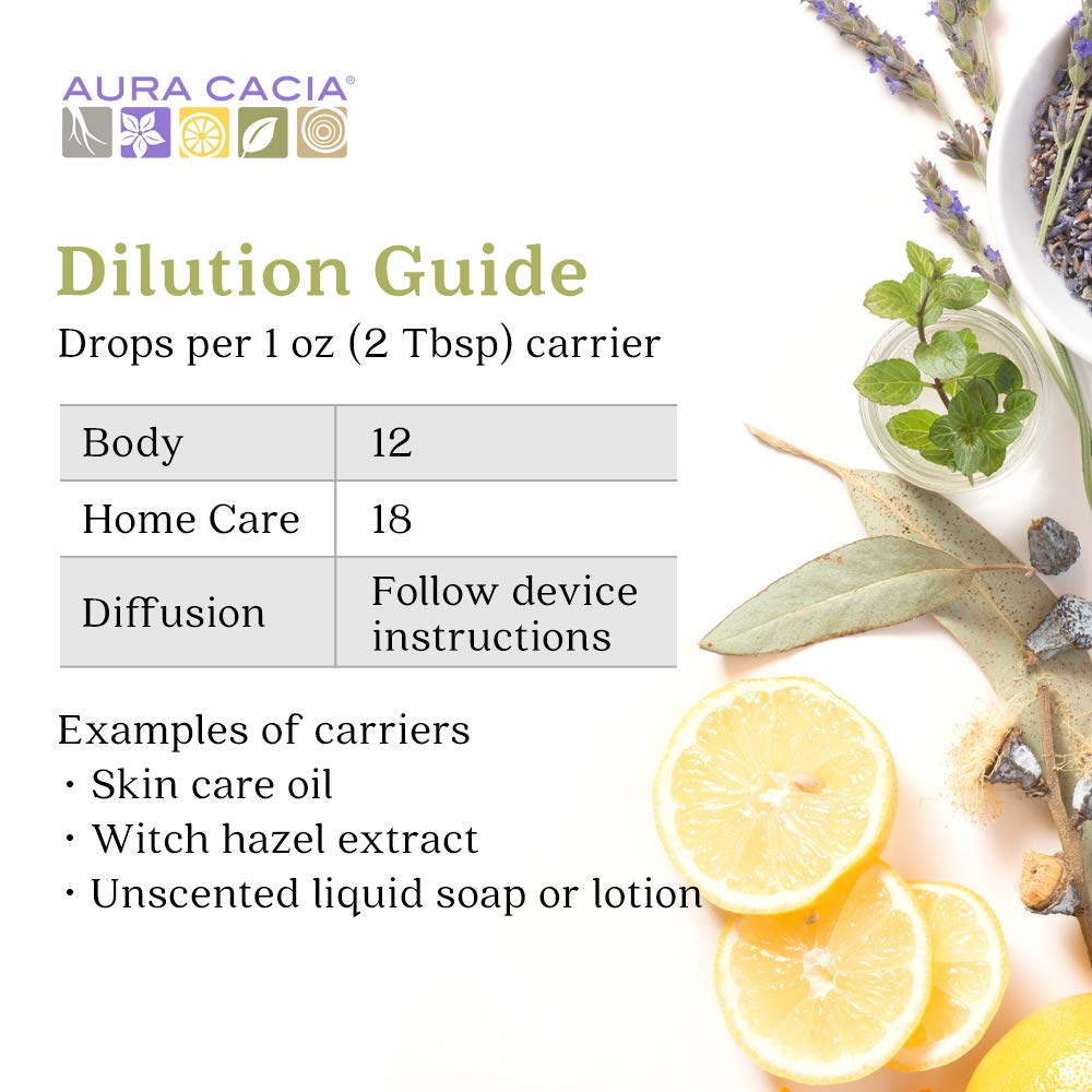 Aura Cacia Geranium essential oil diffuser-friendly scent for soothing spaces