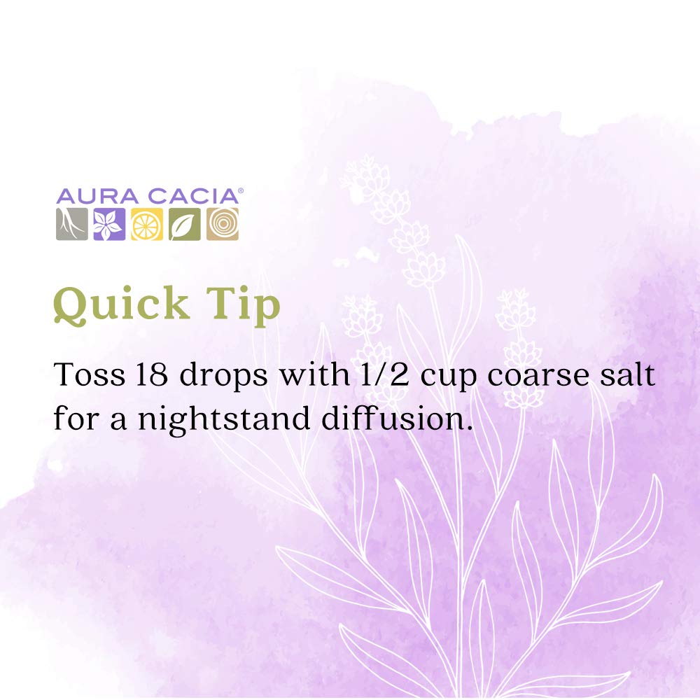 Aura Cacia lavender skincare oil for gentle daily care and rituals.