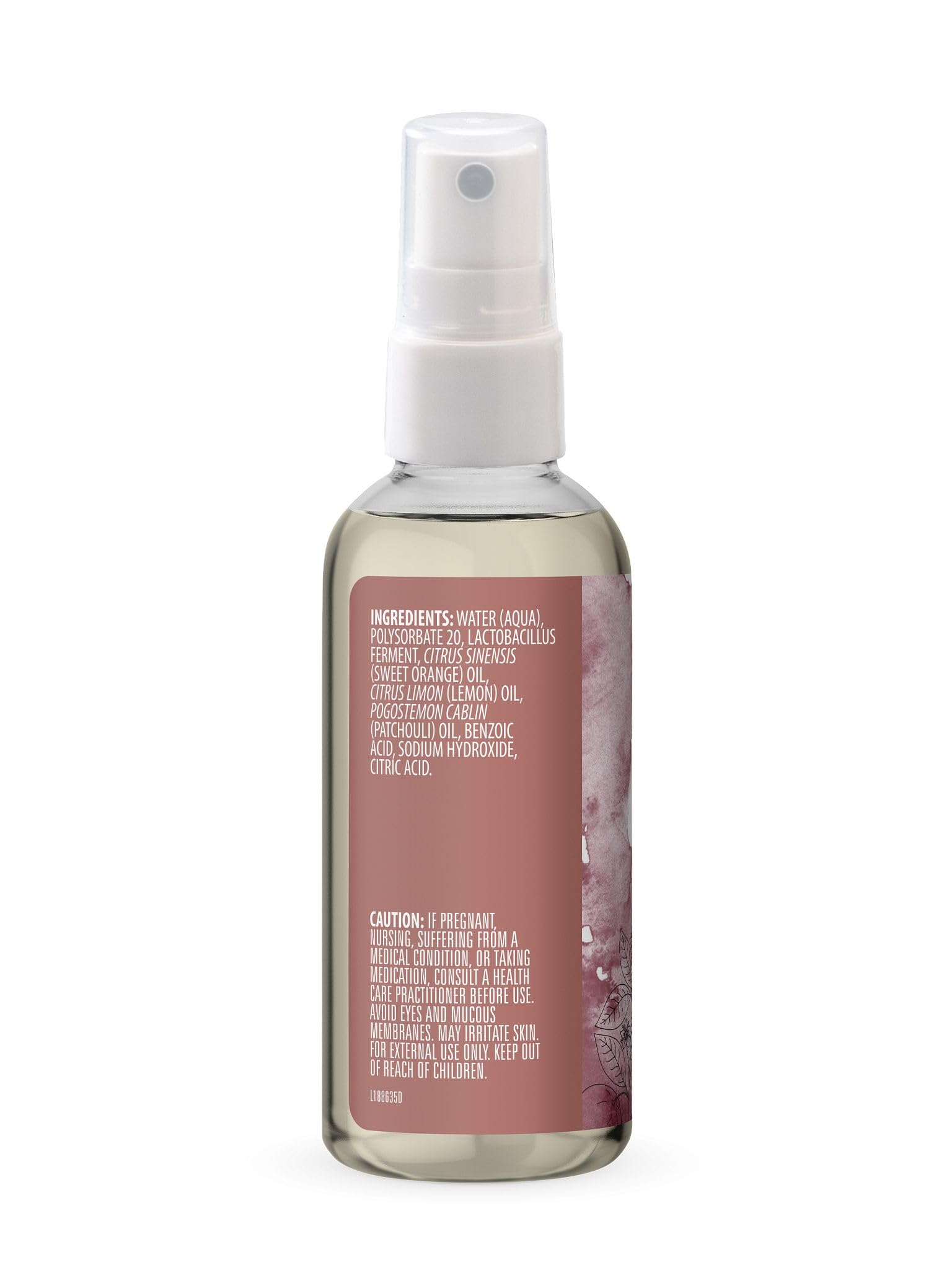 Aura Cacia Mist para hogar, coche o gimnasio, aroma envolvente.