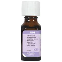 Aura Cacia Pep Talk cardamom oil visual highlighting spicy aroma cue