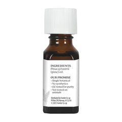 Aura Cacia Pine diffuser scene releasing natural aroma for uplifting mood.