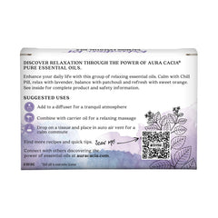 Aura Cacia Relaxation Kit patchouli bottle offers balancing scent for mindful rituals