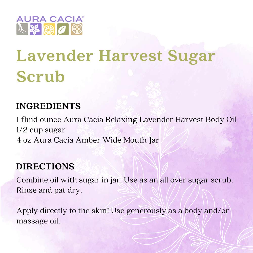 Aura Cacia Relaxing Lavender silky glide supports massage comfort.