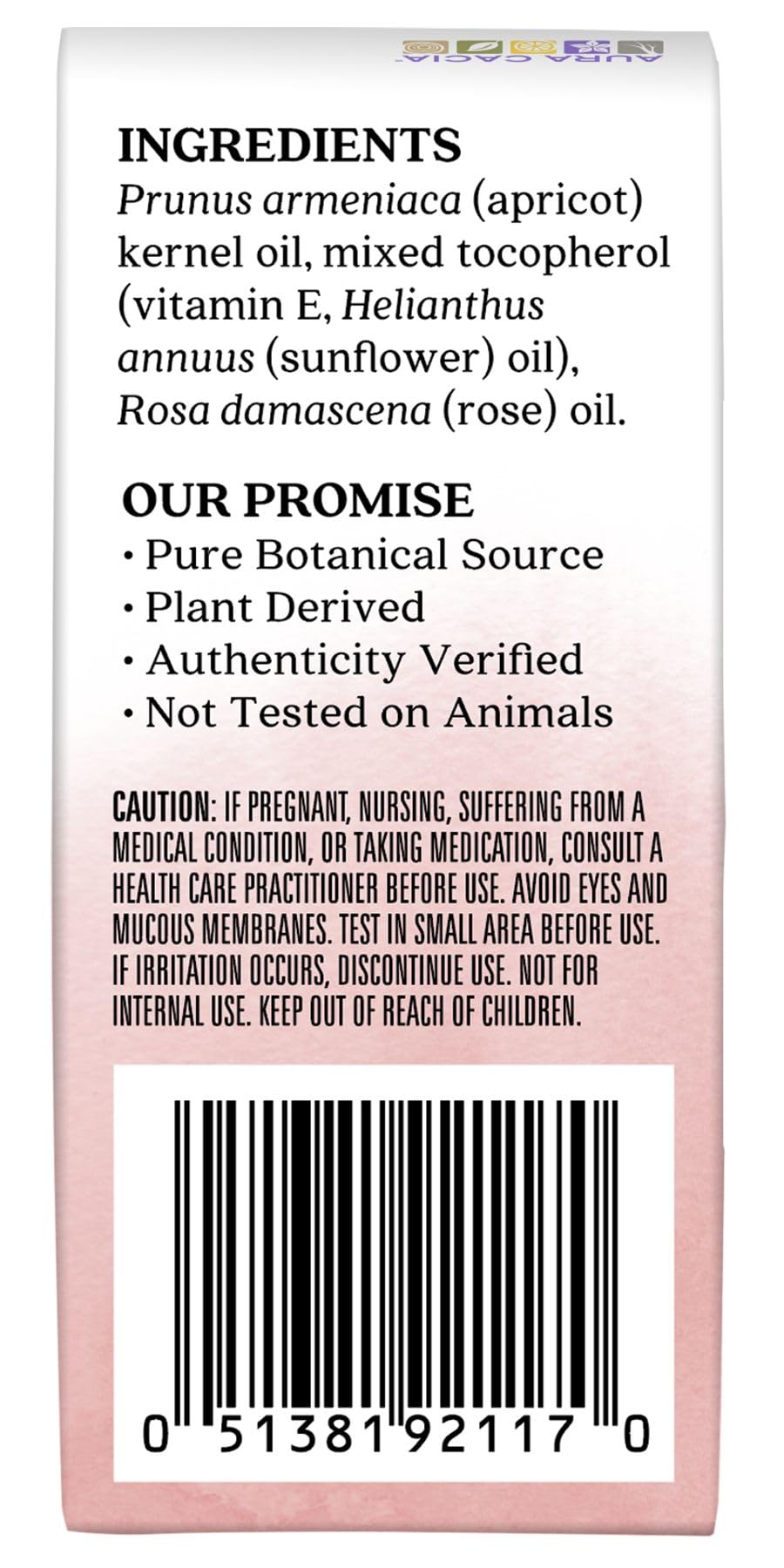 Aura Cacia Rose Roll-On being applied to skin for quick calm.