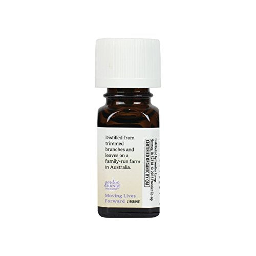 Aura Cacia Tea Tree Oil used in body-care blends for massage.