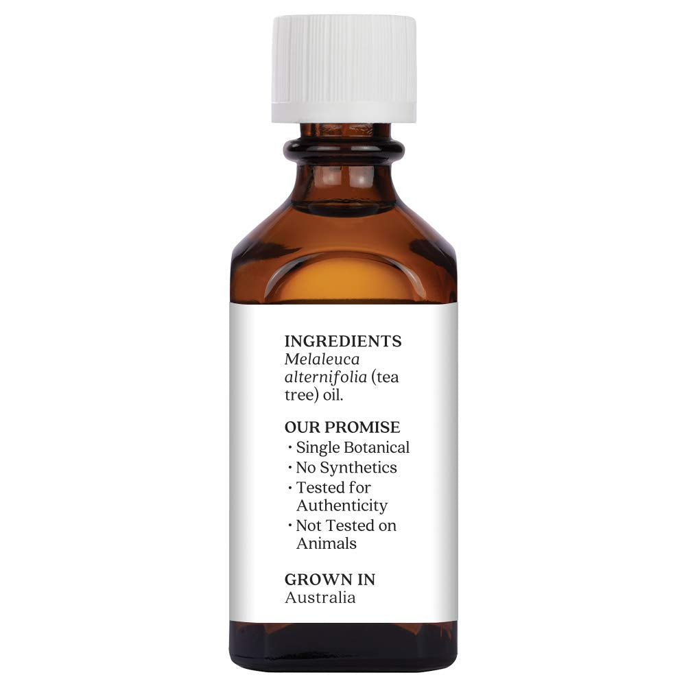 Aura Cacia Tea Tree Oil pour for quick skin and hair care rituals