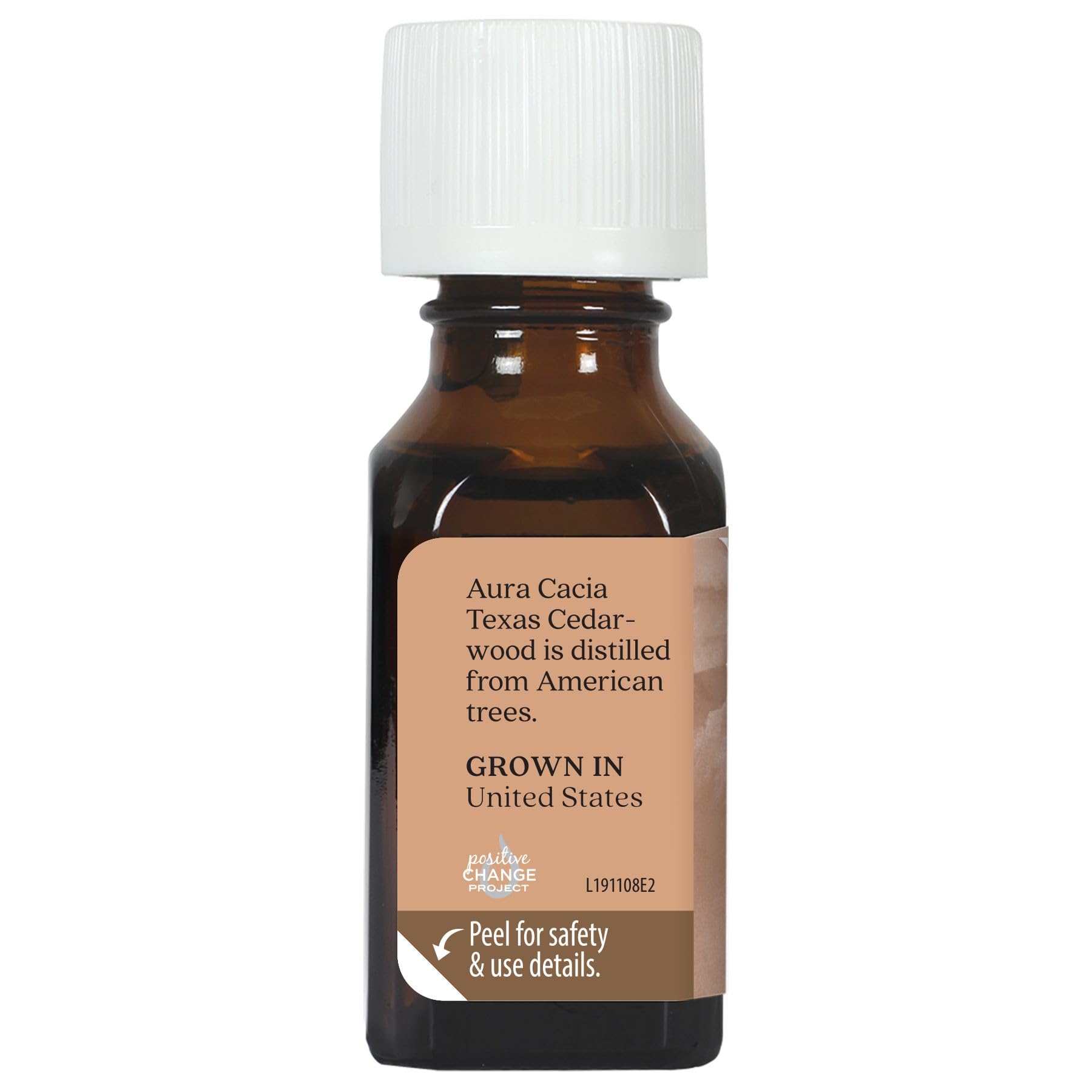 Aura Cacia Cedarwood massage oil base for DIY skincare blends