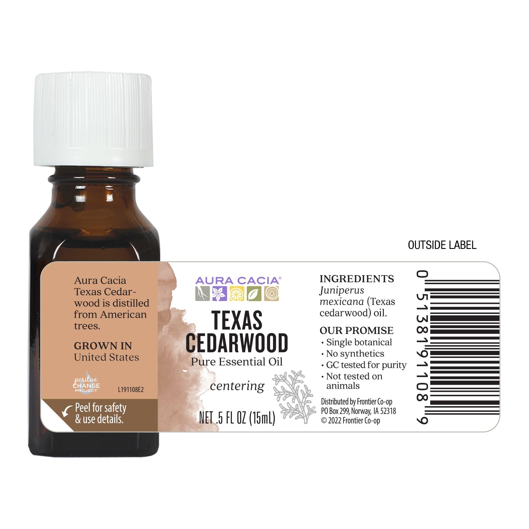 Aura Cacia Texas Cedarwood room spray for woodsy freshness