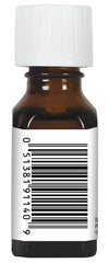 Aura Cacia Thyme Red drops bottle shows safe dilution for blends.