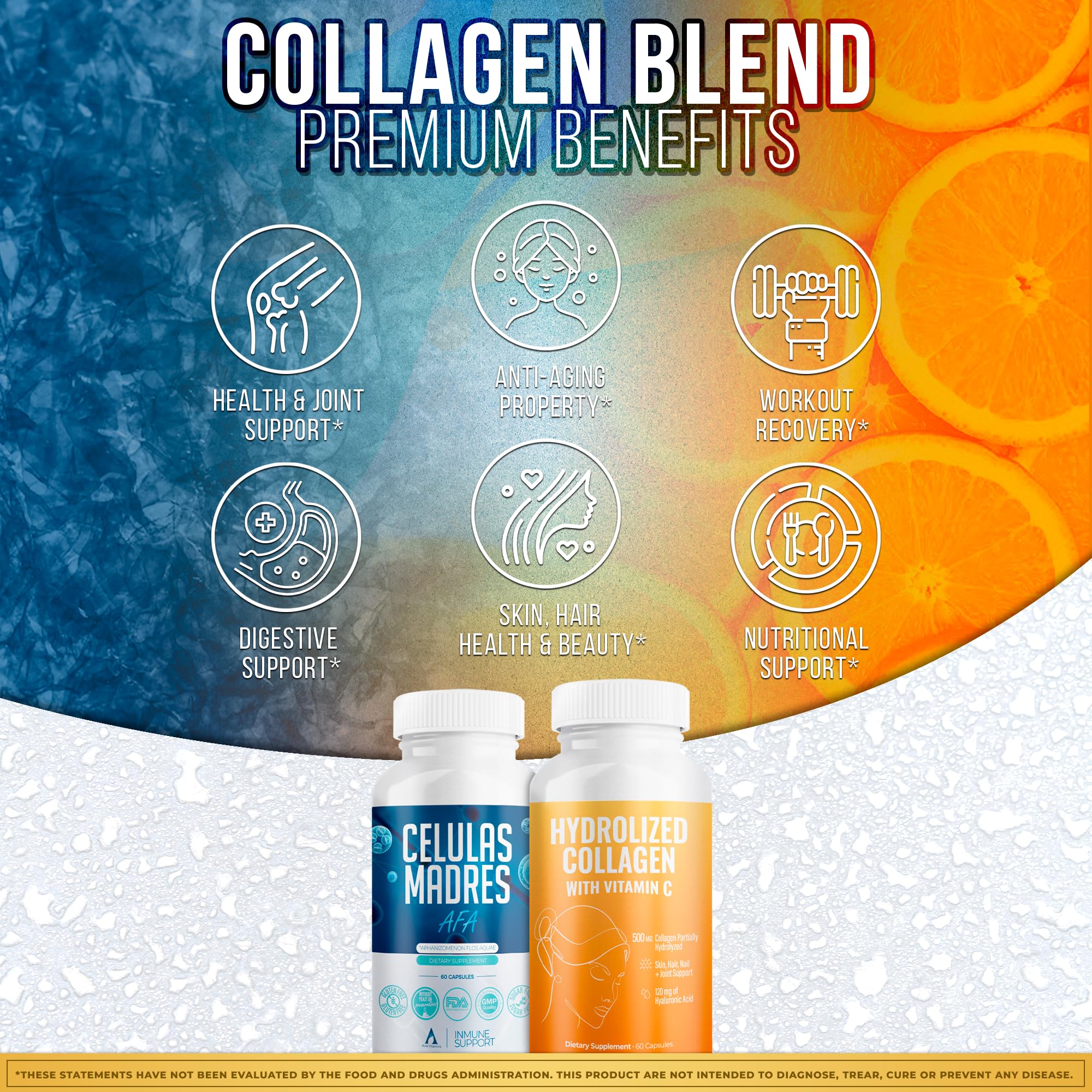 Aura Vitamins Mega Antioxidant Bundle lifestyle shot for morning beauty routine.
