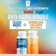 Aura Vitamins Mega Antioxidant Bundle packaging angled shot illustrating 24-hour nutrition.