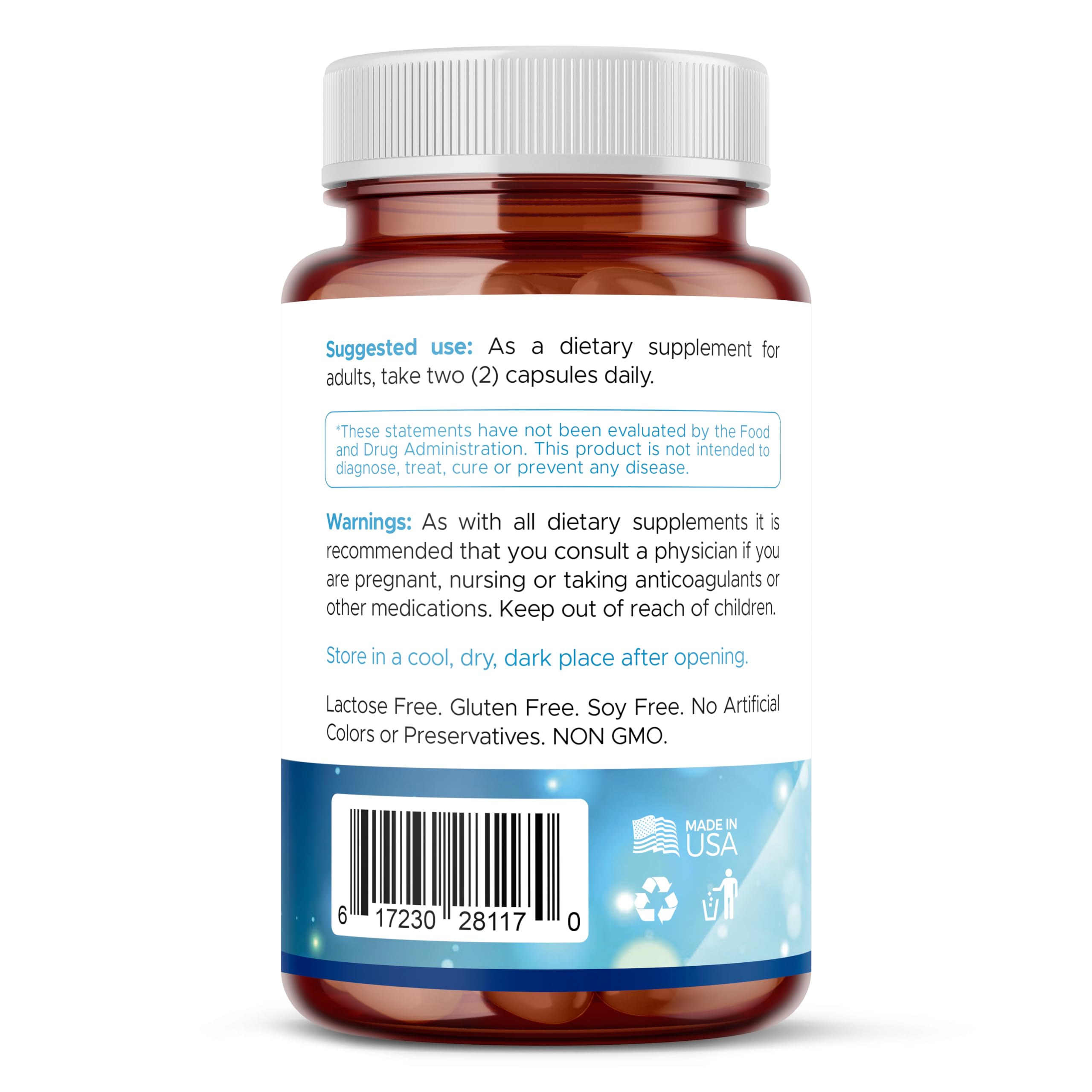 AURA VITAMINS Stem Cell 500mg sealed bottle for freshness